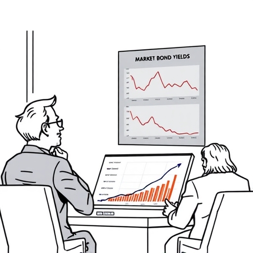 一位男子正在街頭交易股票