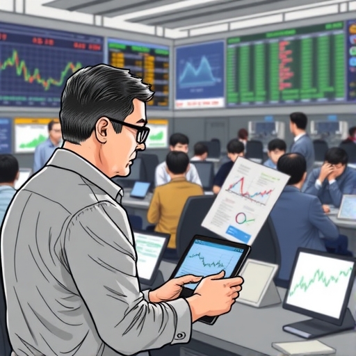 交易者正在交易策略