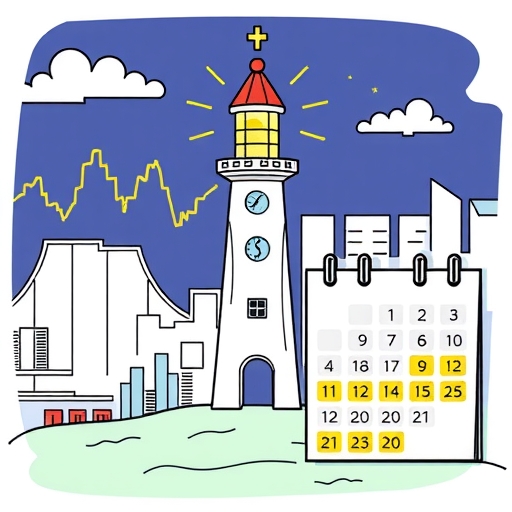 一幅顯示金融市場圖表的插圖