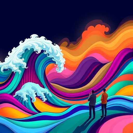 艾略特波浪理論的抽象表現