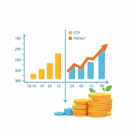 視覺化ETF特性和好處的插圖