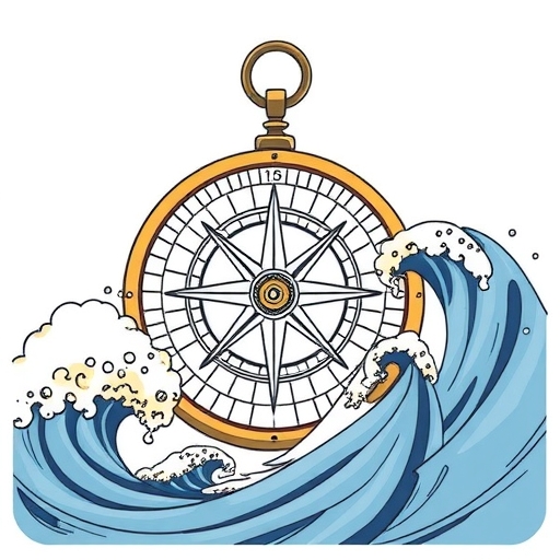 一位交易員正在分析股市走勢圖