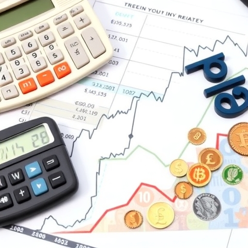 一個圖表展示了隨時間變動的外幣匯率