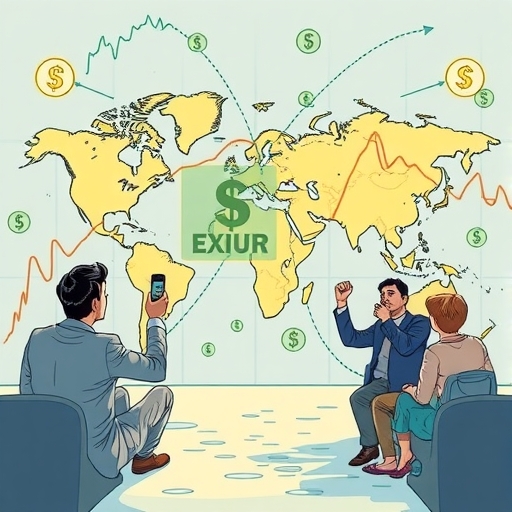 全球金融概念呈現美元指數下滑獲得的影響