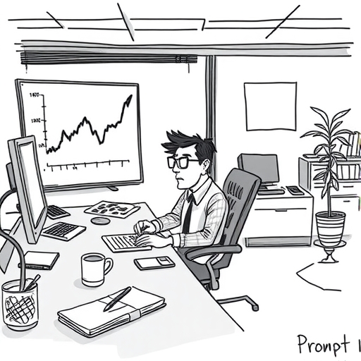 展示經濟衰退的數據圖表