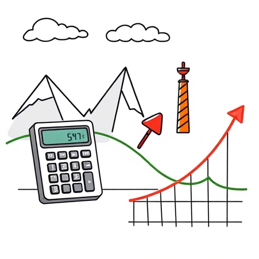 一個財務計算器顯示債券符號