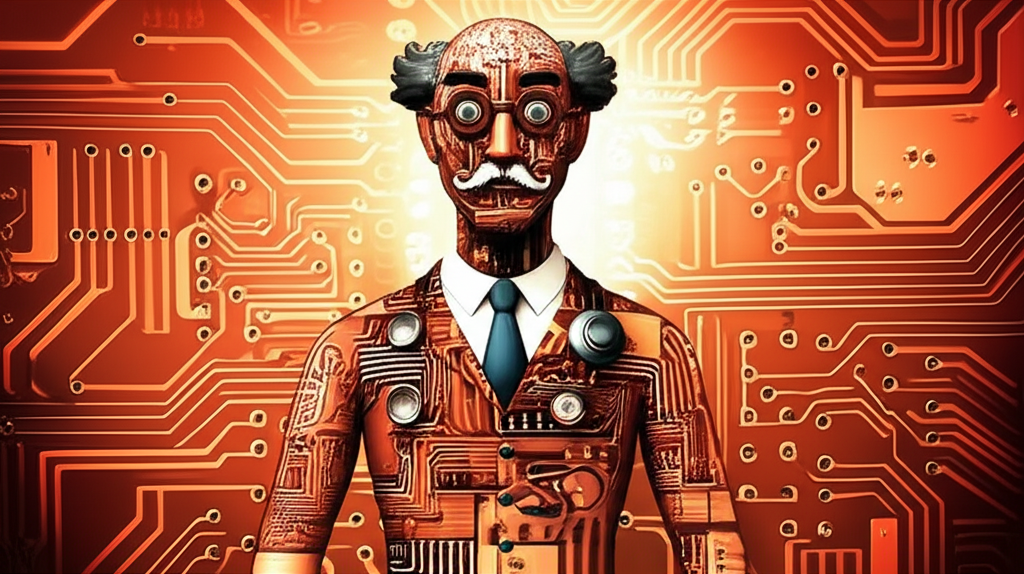 銅博士與全球經濟科技產業插圖