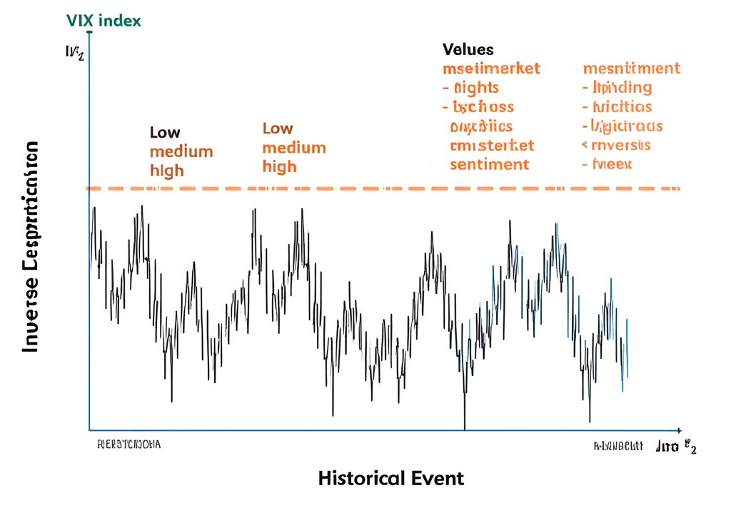 VIX 指數解讀：低中高值市場情緒股市反向關係歷史事件圖示