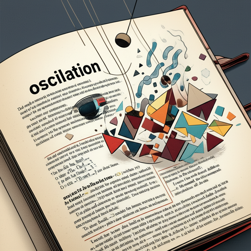 震盪詞語的字典定義與物理及抽象不穩定性插圖