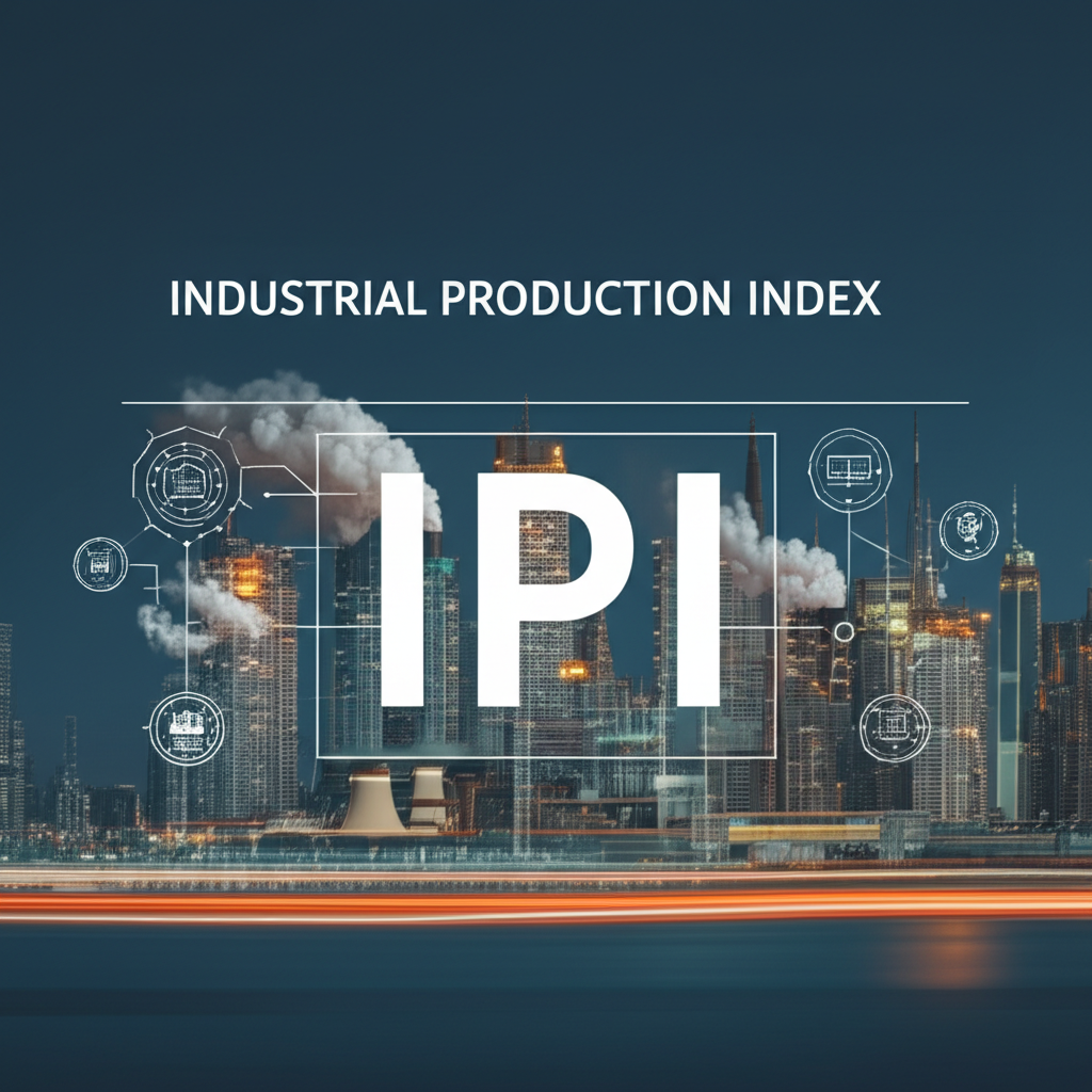 Industrial Production Index IPI as a key economic indicator for industrial activity and macro economy analysis investor and policy maker insights illustration