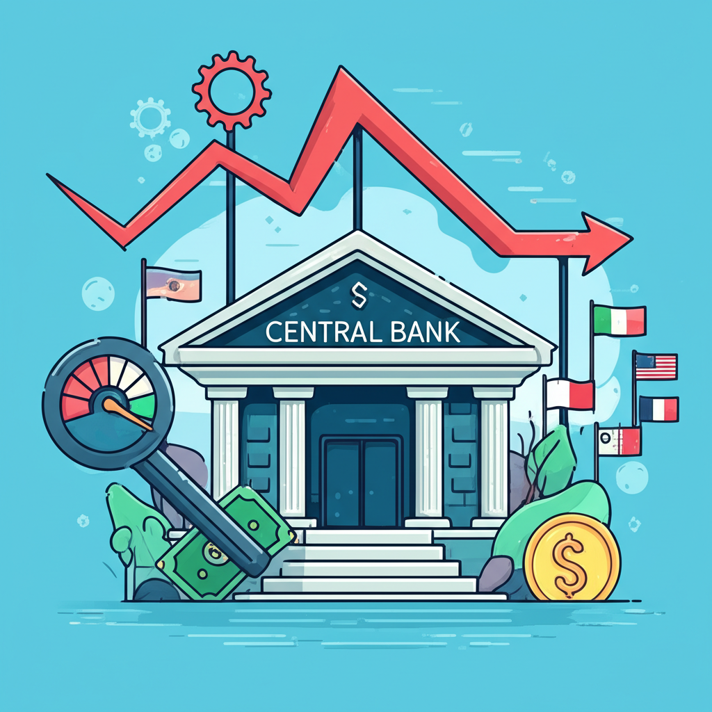 中央銀行升息抑制通膨、穩定經濟增長並吸引國際資本流入的貨幣政策工具