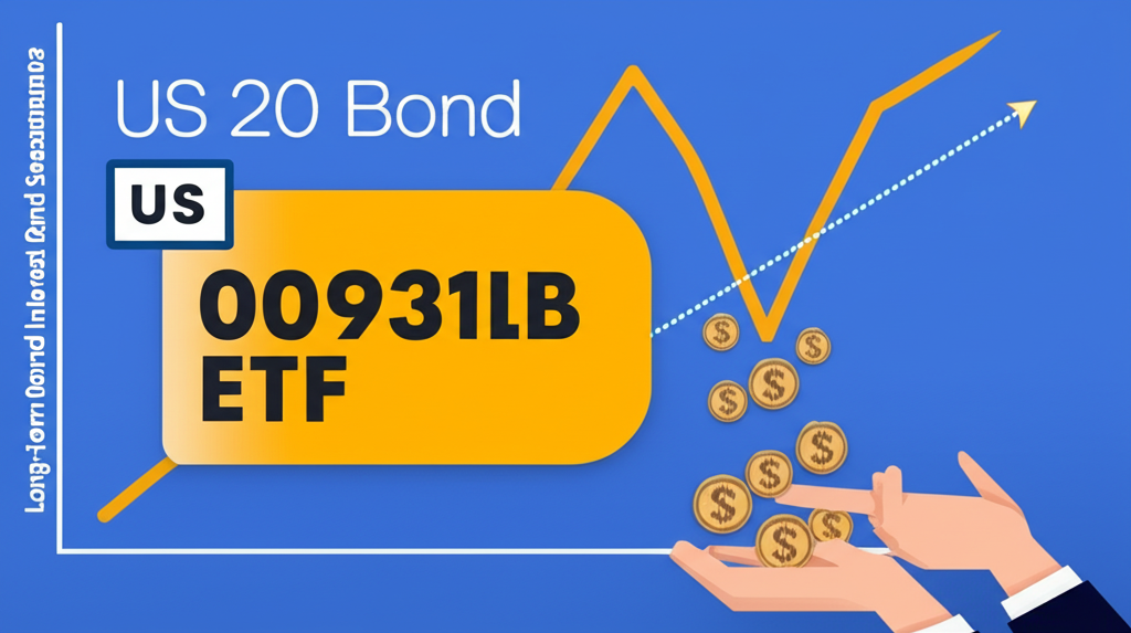 統一美債20年00931B ETF圖示,顯示月配息金流與長天期債券利率敏感度圖表