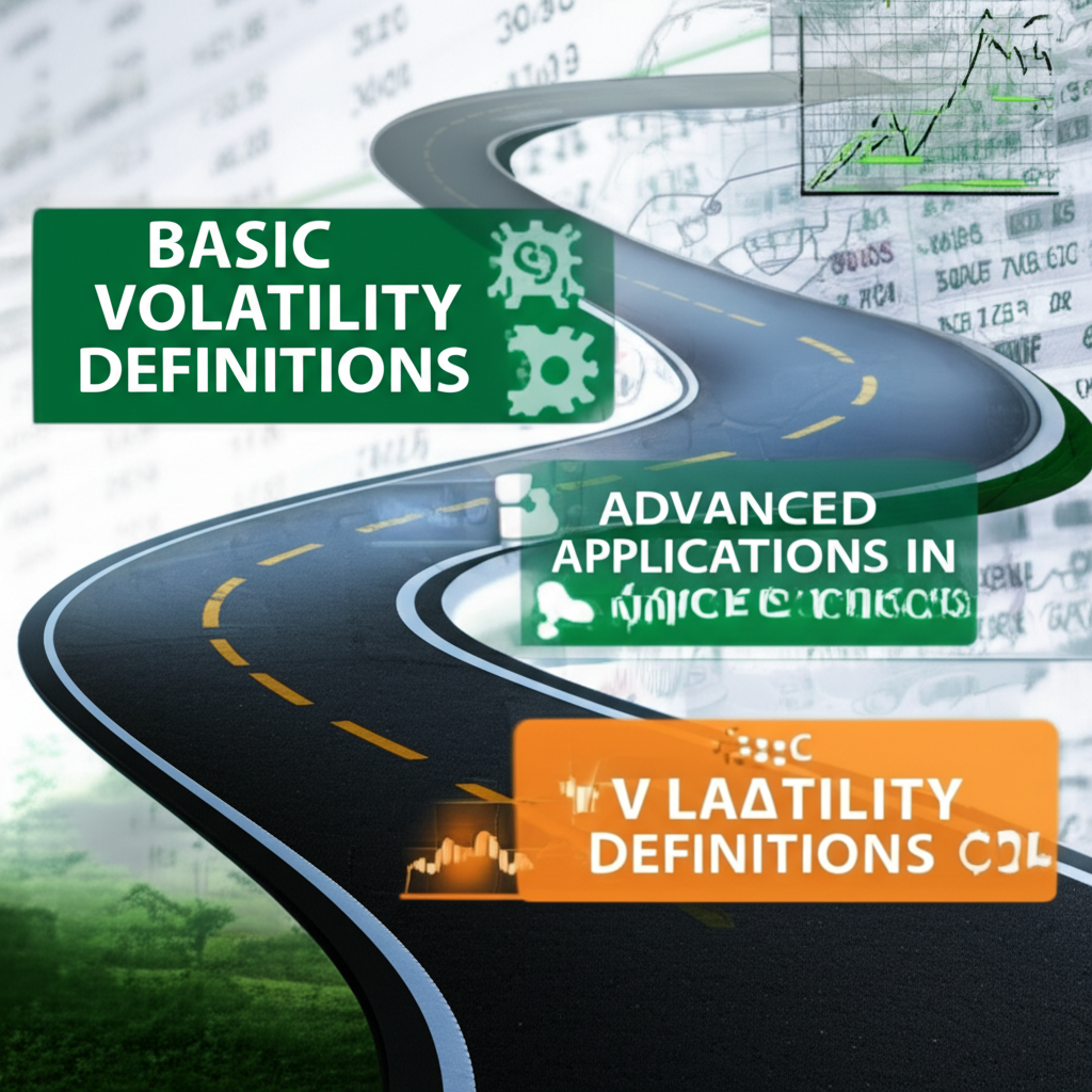 從波動率基礎概念到股票與期權交易進階應用的完整探索之旅,背景融入Excel圖表元素