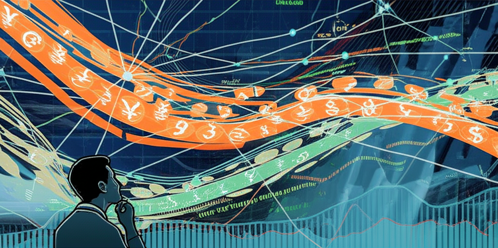 全球金融市場貨幣流動與投資者機會挑戰圖示
