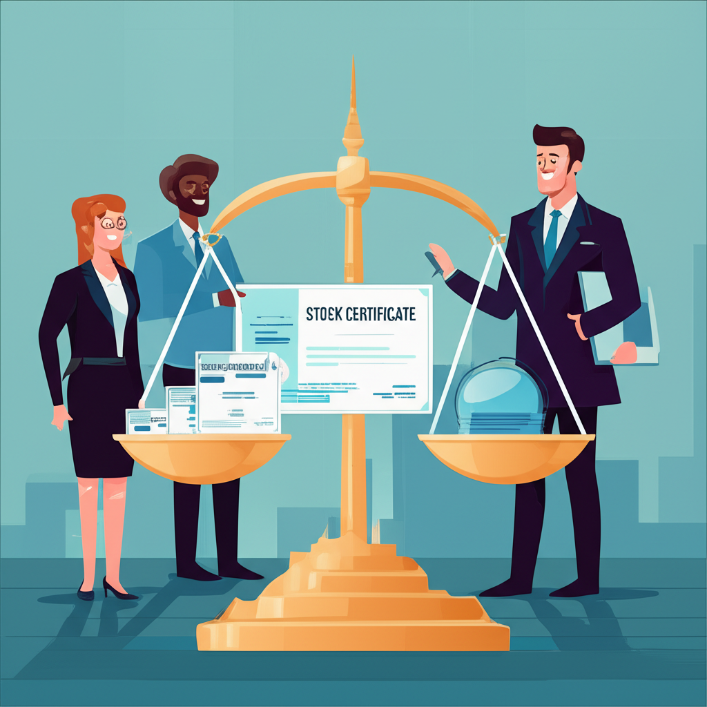 公司發放股票股利給股東,總市值平衡插圖