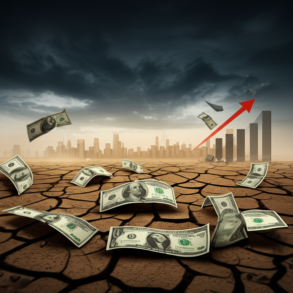 全球貨幣格局中最低價值貨幣、通膨與政治不穩定的經濟影響插圖