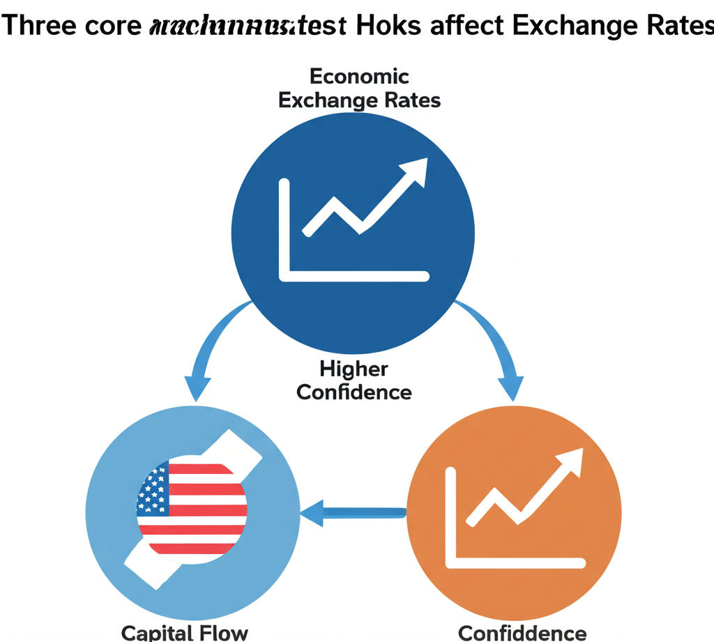 升息影響匯率的三大核心機制:資本流動、實質利率與經濟信心