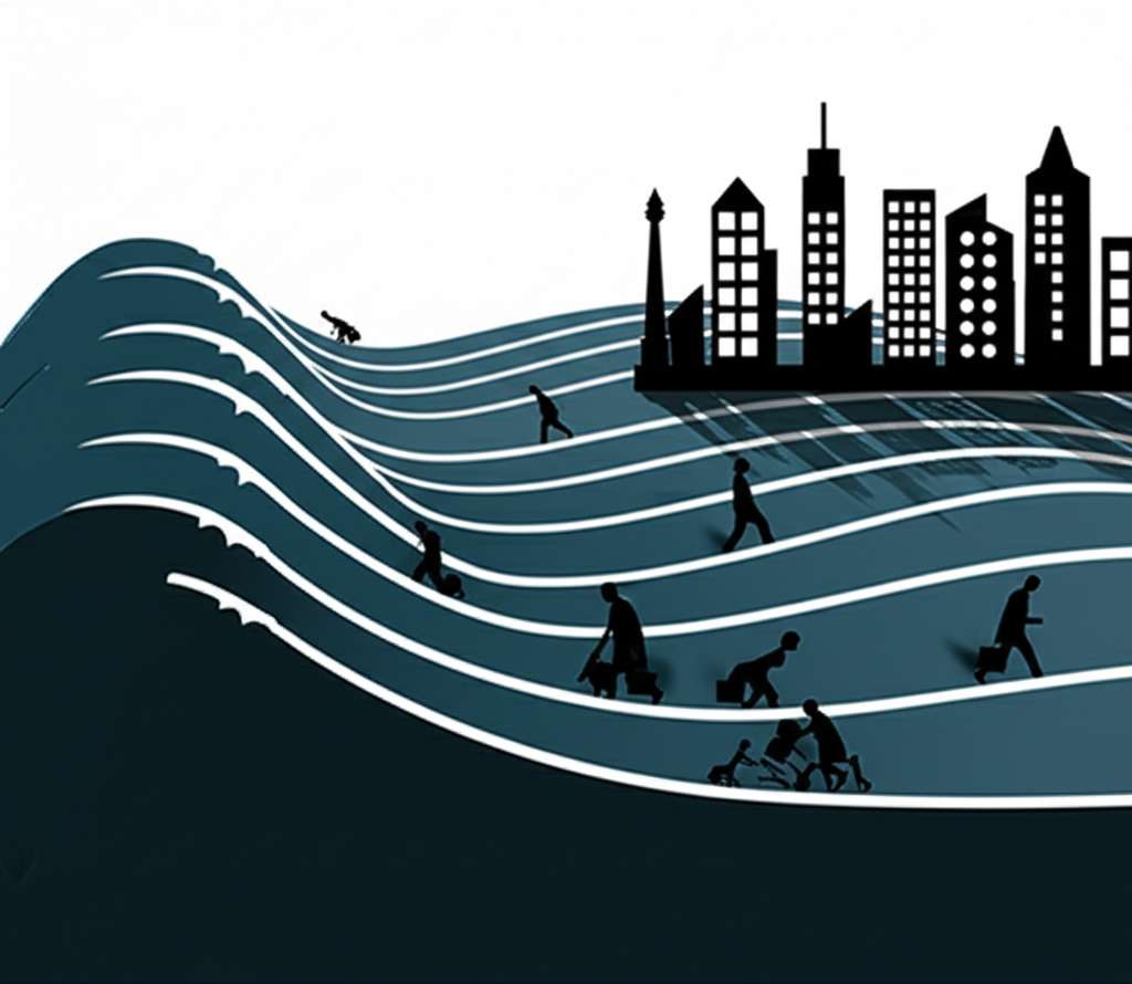 全球經濟波濤洶湧中債務危機影響國家企業與個人