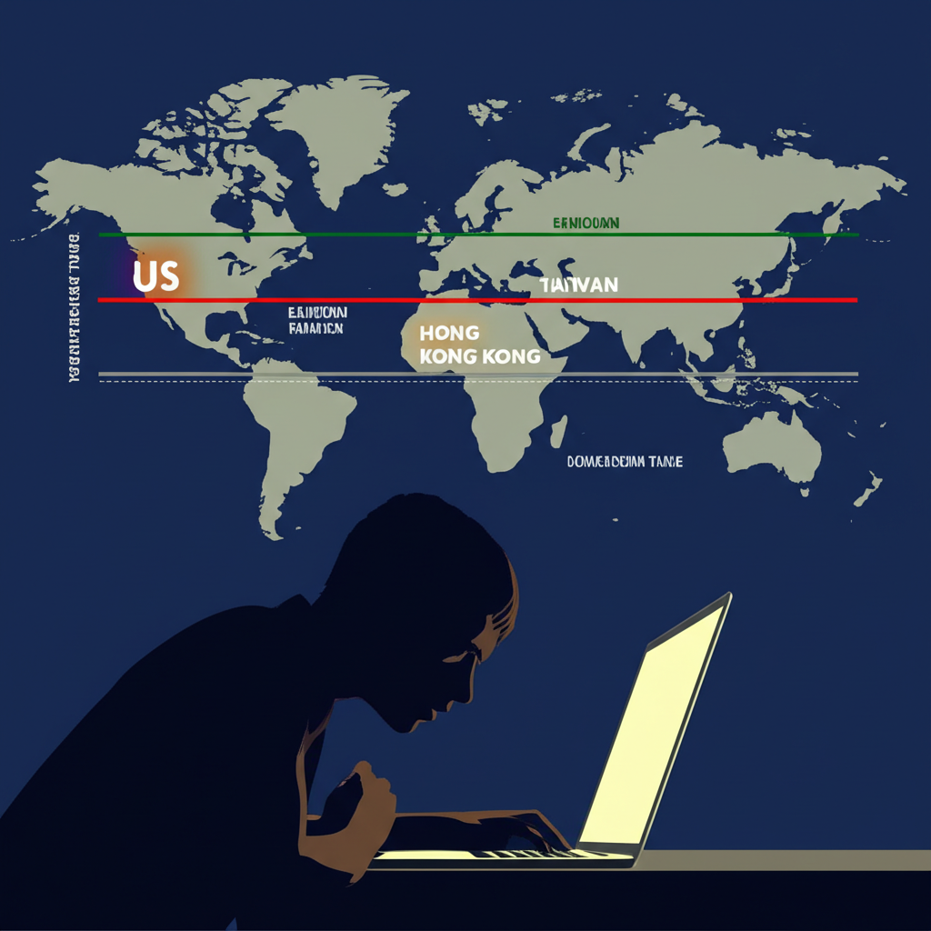 美股時差與台灣香港投資者插圖