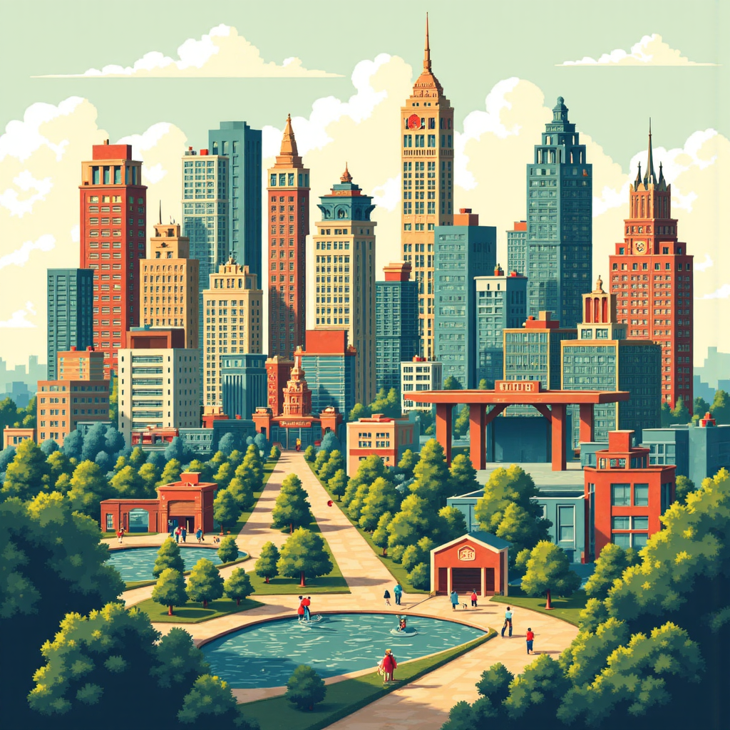 像素藝術風格的股票交易員注視圖表，一側顯示好消息帶來的強勁上升動能，另一側則展現謹慎警示