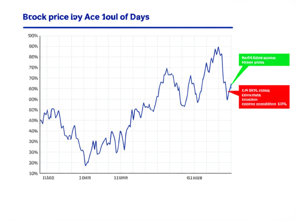 股票走勢圖顯示10%漲跌幅限制，基於前日收盤價的平穩交易環境
