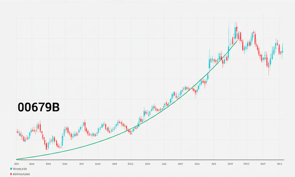 元大美債20年ETF 00679B 價格上漲趨勢圖示,象徵投資成長與穩定
