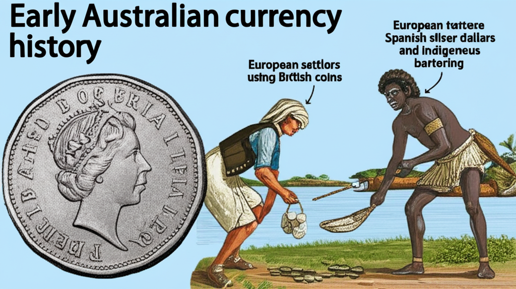 澳洲早期貨幣歷史:歐洲殖民者使用英國硬幣、西班牙銀元及原住民物物交換插圖