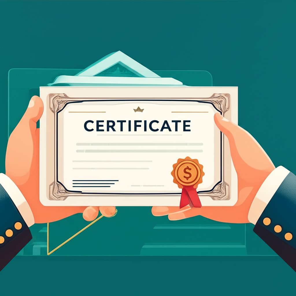 中央銀行調整利率影響宏觀經濟的插圖，顯示央行建築與經濟元素如通貨膨脹和成長